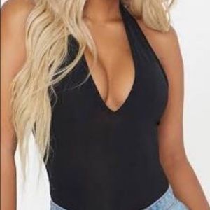 American Apparel Halter Bodysuit